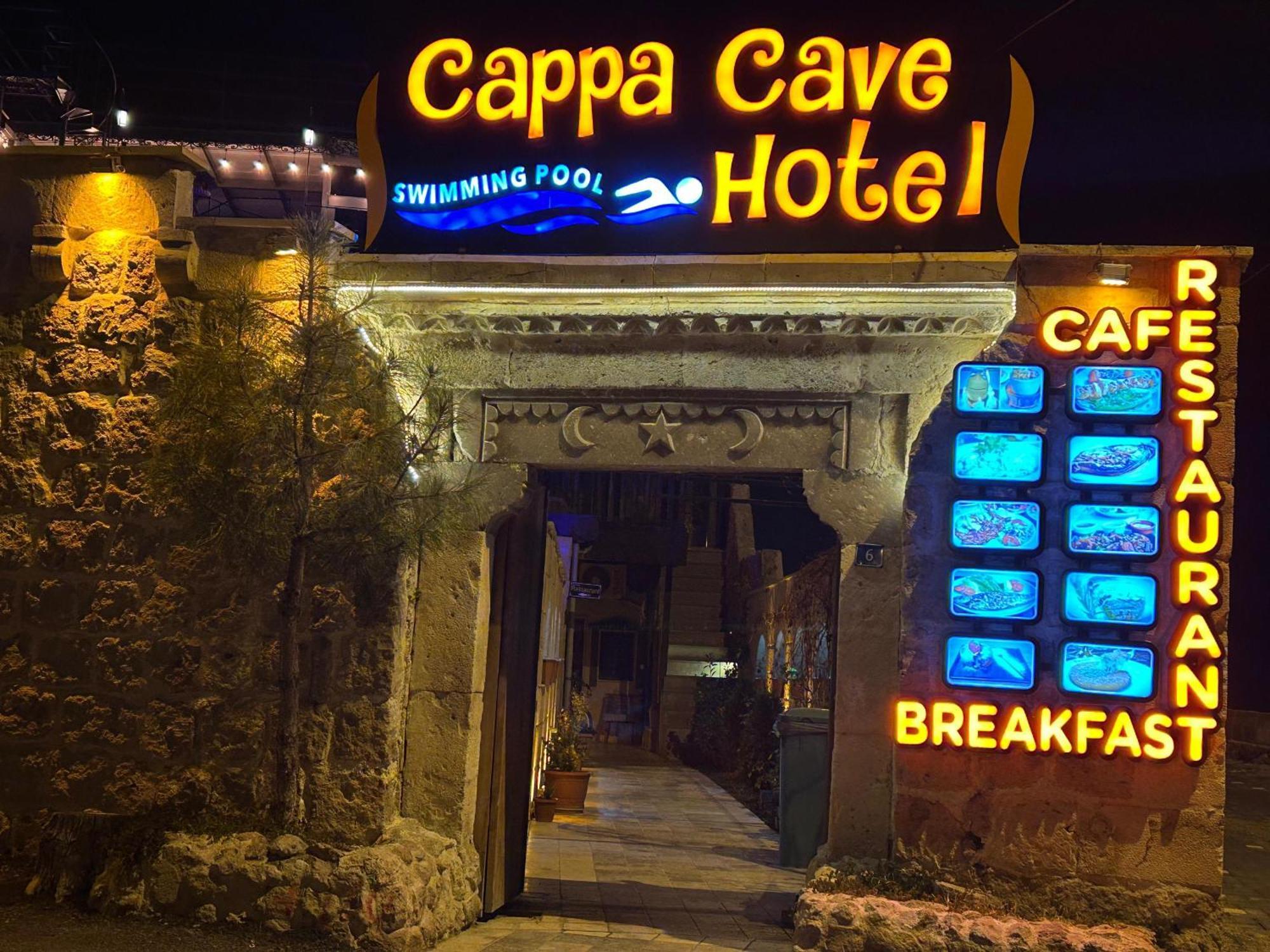 Cappa Cave Hotel Гьореме Екстериор снимка